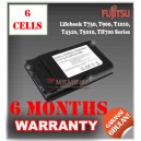 Baterai Fujitsu Lifebook T730, T900, T1010, T4310, T4410 (Black), T5010, TH700 Series
