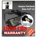 Adaptor Sony 19.5V 3A Series (Konektor 6.5 x 4.4mm)
